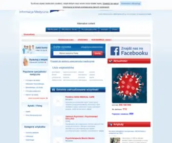 Informed.com.pl(Internetowe Centrum Medyczne) Screenshot