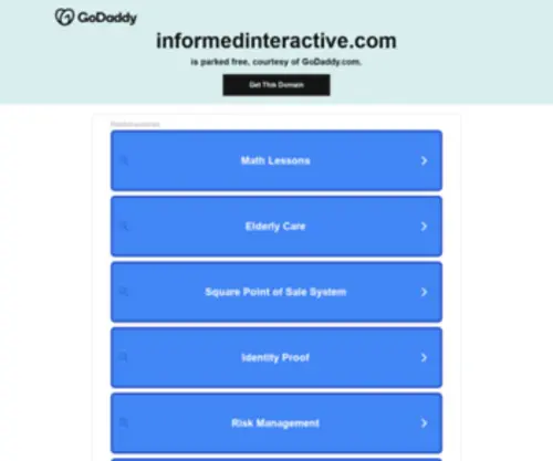 Informedinteractive.com(Forsale Lander) Screenshot