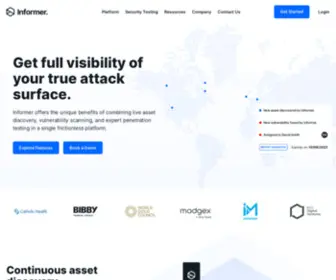 Informer.io(External Attack Surface Management Platform) Screenshot