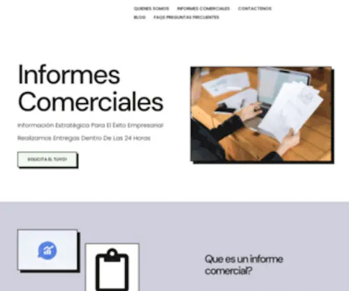 Informesargentina.com(Informes Comerciales/Crediticios de personas y empresas) Screenshot