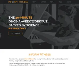 Informfitness.com(Power of 10 Workout) Screenshot