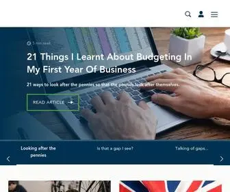 Informi.co.uk(Advice for starting up and running a small business) Screenshot