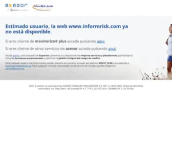 Informrisk.com(Control Riesgos Comerciales) Screenshot