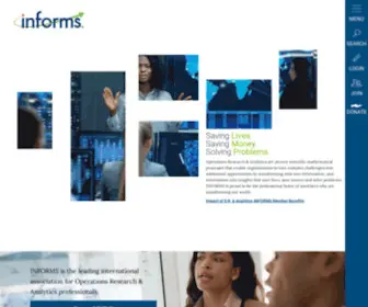 Informs.org(IOL Home) Screenshot