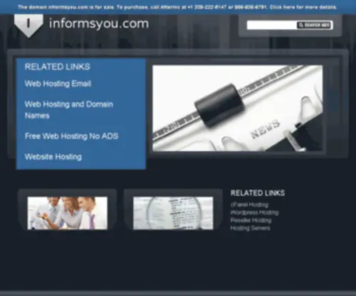 Informsyou.com(InformsYou) Screenshot