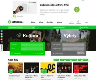 Informuji.cz(Kulturní) Screenshot