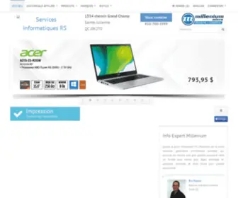 Infors.com(Ventes Ordinateur portable) Screenshot