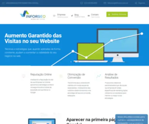 Inforseo.com.br(Agência de Marketing Digital: Serviços de Inbound Marketing) Screenshot