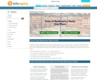 Inforuptcy.com(About bankruptcy) Screenshot