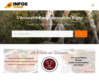 Infos-Niger.com(Infos Niger) Screenshot