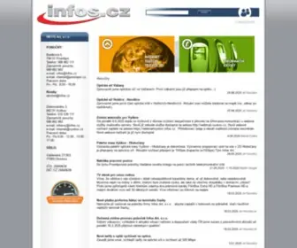 Infos.cz(Internet, počítače, sítě, informační kiosky) Screenshot