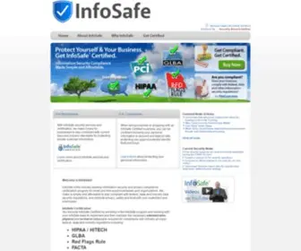 Infosafecertified.com(InfoSafe) Screenshot