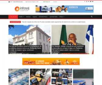 Infosaj.com.br(A sua Tv Recôncavo) Screenshot