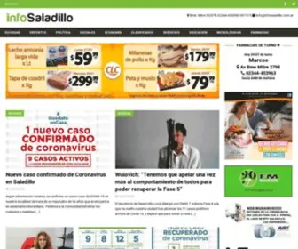 Infosaladillo.com.ar(Info Saladillo) Screenshot