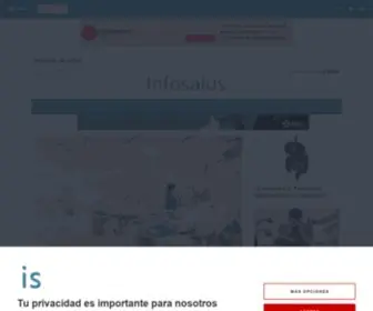 Infosalus.com(Noticias de salud) Screenshot