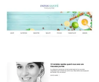 Infosantemag.com(Info santé mag) Screenshot