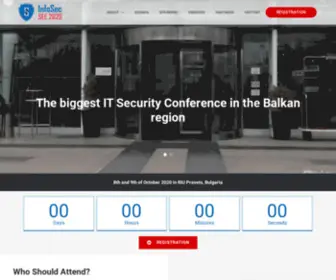 Infosec-Conference.com(June 2022) Screenshot