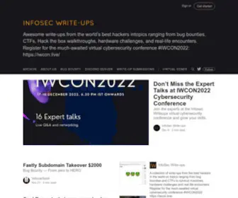 Infosecwriteups.com(A collection of write) Screenshot
