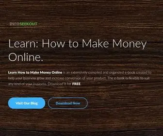 Infoseekout.com(Freelancer & Blogger) Screenshot