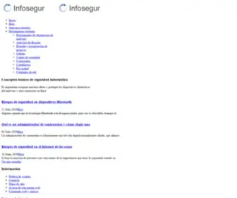 Infosegur.net(Seguridad informática) Screenshot