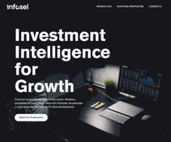 Infosel.com(Investment Intelligence for Growth) Screenshot