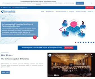 Infosenseglobal.com(Home) Screenshot