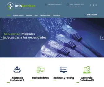 Infoservices.com.do(Soluciones y Asistencia Informáticas) Screenshot