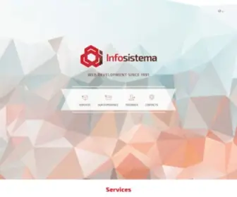 Infosistema.lt(Since 1991 Infosistema) Screenshot