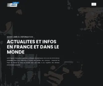 Infoslibres.fr(Informations libres : Economie) Screenshot