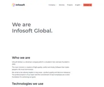 Infosoft.ua(IT Outstaffing) Screenshot
