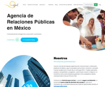 Infosol.com.mx(Agencia de Relaciones Públicas en México y LATAM) Screenshot