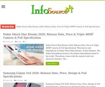 Infosource24.com(Info Source 24) Screenshot