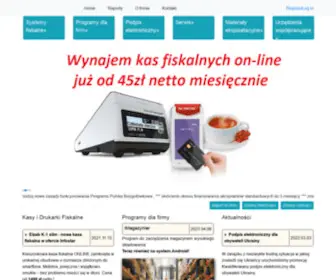 Infostar.com.pl(Kasy fiskalne Kielce) Screenshot