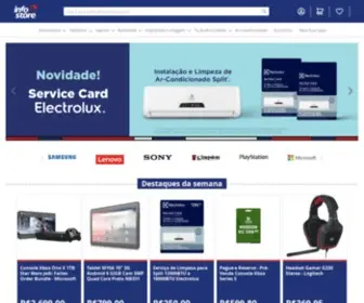 Infostore.com.br(Info Store) Screenshot