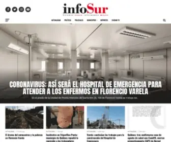 Infosurdiario.com.ar(Infosur Diario l Noticias Florencio Varela) Screenshot