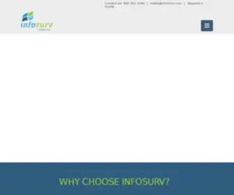 Infosurv.com(A full) Screenshot