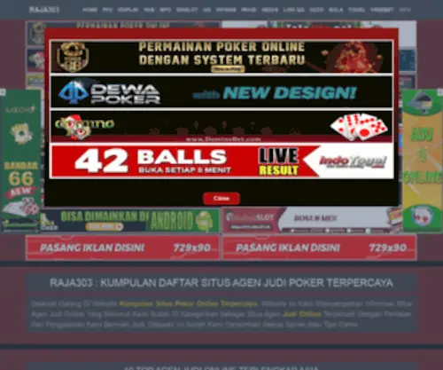 Infotangkas.com(Raja303) Screenshot