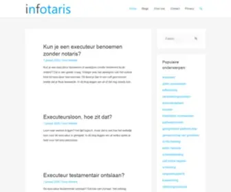 Infotaris.nl(infotaris) Screenshot