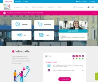 Infotbc.com(Visitez Bordeaux avec TBM (anciennement TBC)) Screenshot