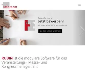 Infoteam-Berlin.de(Infoteam GmbH Berlin) Screenshot