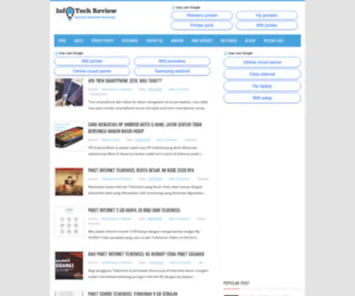Infotech-Review.com(Infotech Review) Screenshot