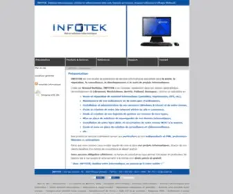 Infotek.be(Création) Screenshot