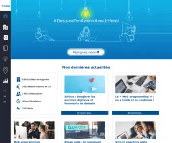 Infotel.com(Conseil informatique & édition logiciel) Screenshot