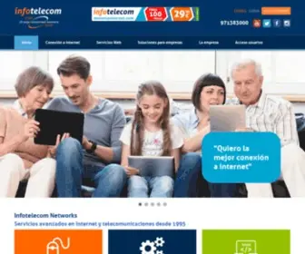 Infotelecom.es(Conexión a Internet) Screenshot