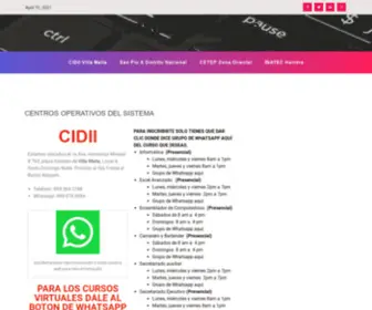 Infotep.org(Centros Operativos del Sistema) Screenshot