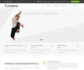 Infothrivesolutions.com(Infothrive Solutions) Screenshot