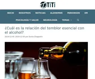 Infotiti.com(Neurociencias y psicología) Screenshot