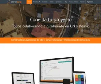 Infotools.mx(Software para el desarrollo de inmuebles y vivienda) Screenshot