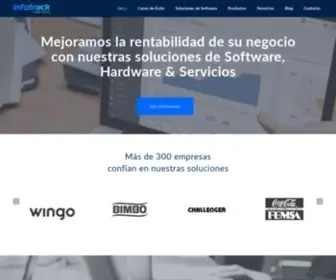 Infotrack.com.co(Inicio) Screenshot