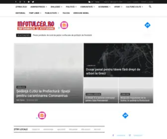 Infotulcea.ro(Sursa ta de informații) Screenshot